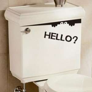  Funny HELLO Toilet Stickers