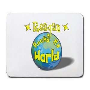  Reagan Rocks My World Mousepad