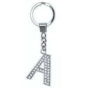  Letter A Keychain (Diamante) 