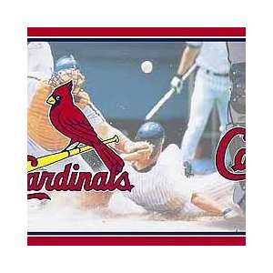  St Louis Cardinals Player Potrait Wallpaper Border *SALE 