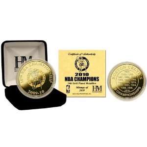  Boston Celtics 2010 NBA Champions 24kt Gold Coin 