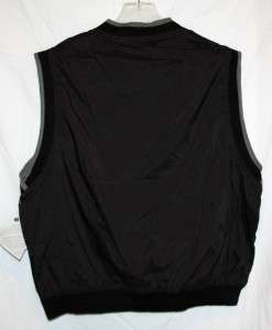 HOLLOWAY Sports Pullover V Neck Black Golf Vest XS NWT  