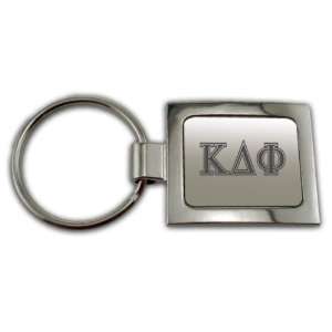 Kappa Delta Phi Sqaure Etched Key Ring 
