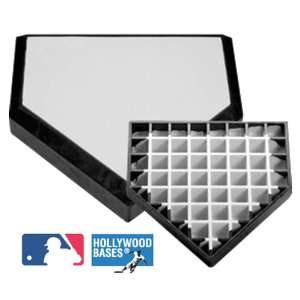  Hollywood Bury All Baseball Home Plate WHITE/BLACK HOLLYWOOD BURY 