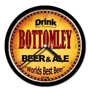  BOTTOMLEY beer and ale cerveza wall clock 