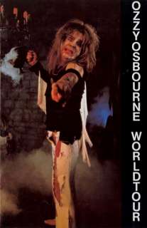 OZZY OSBOURNE / RANDY RHOADS 1982 U.S. TOUR PROGRAM BOOK  
