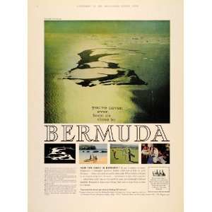  1963 Ad Bermuda Islands Travel Tourism Golf Nightlife 