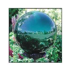  12 Stainless Steel Mirror Gazing Ball Emerald Patio 