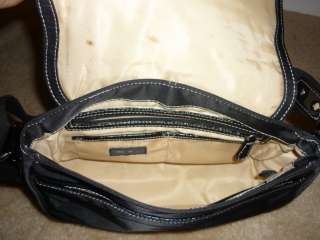   NINE WEST black shoulder handbag purse bag Tasche Handtasche  