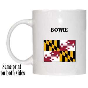 US State Flag   BOWIE, Maryland (MD) Mug 