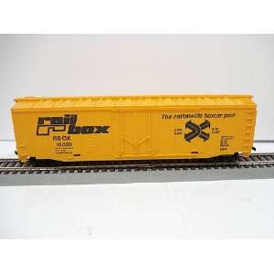 Rail Box Boxcar #10000 HO Scale by Tyco Toys & Games