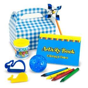    Little Boy Blue Birthday Favor Box Party Supplies Toys & Games