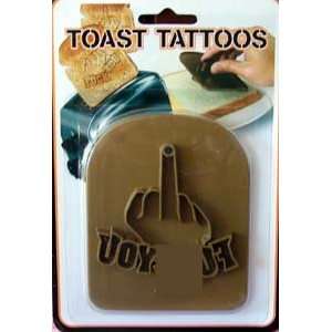  Toast Tattoos F*ck You Toast Bread Stamper Health 