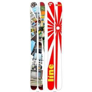  Line Sir Francis Bacon Twin Tip Skis NEW 2010 Sports 