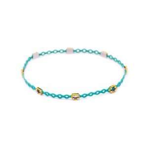  Braced lets, Jade Turquoise and Yellow Braced Let Health 