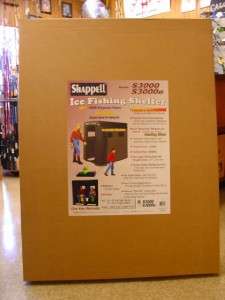 Shappell S3000 Cabin Style Ice Fishing Shelter Shack Hut NEW IN BOX 
