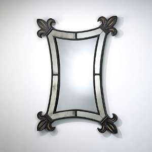   Design 01961 Dupiono Mirror in Rust with Verde 01961