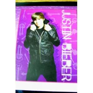 Justin Bieber Rockstar 50 x 60 Fleece Throw Blanket  
