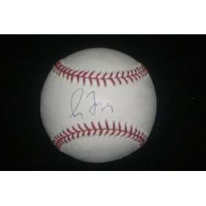  Autographed Greg Maddux Baseball   Braves Authentic Oml 
