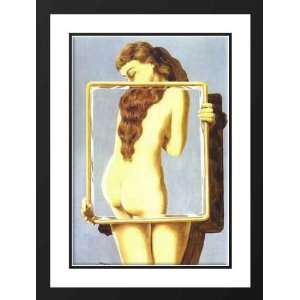  Magritte, Rene 28x38 Framed and Double Matted Dangerous 