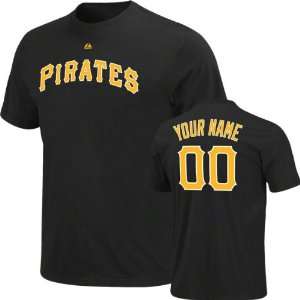   Pirates T Shirt Personalized Name and Number T Shirt Sports
