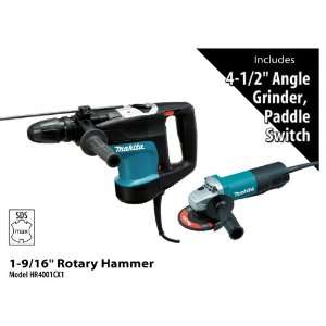 Makita HR4001C SDS Max 1 9/16 Inch Rotary Hammer with  InchFree Inch 