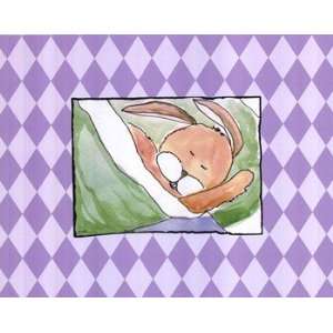  Sleeping Baby IV   Rabbit   Poster by Serena Bowman (14x11 