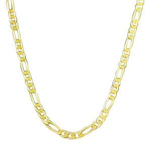  10K Yellow Gold Figaro Chain Katarina Jewelry