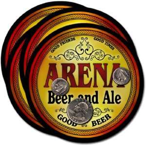  Arena , WI Beer & Ale Coasters   4pk 