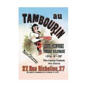  Au Tambourin 20x30 poster