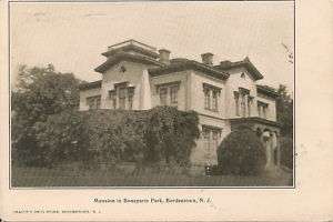 BORDENTOWN, NJ Mansion in Bonaparte Park  