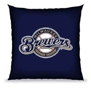MLB Baseball 27 Floor Pillow Milwaukee Brewers   Team Sports Fan Shop 