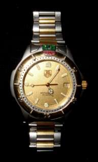 TAG HEUER 4000 PROFESSIONAL 200m SS & GOLD TWO TONE MID SIZE MENS 