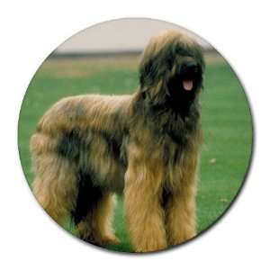  Briard Round Mousepad BB0035 