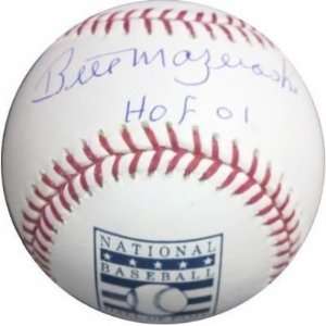 Bill Mazeroski Signed Baseball   NEW HOF IRONCLAD 