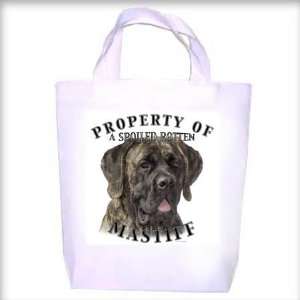  Mastiff BRINDLE Property Shopping   Dog Toy   Tote Bag 