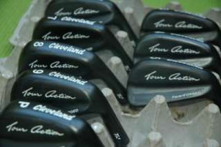 RARE CLEVELAND TA1 FORGED BLADES 3 PW (HEADS ONLY) SATIN BLACK OXIDE 