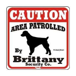 Brittany Spaniel   Xing Sign