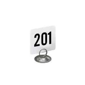 Square White Plastic Table Numbers 201 250 1 SET 4250  