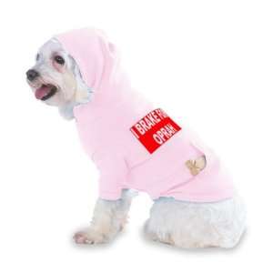   OPRAH Hooded (Hoody) T Shirt with pocket for your Dog or Cat Medium Lt
