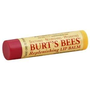 Burts Bees Lip Balm, Replenishing, with Pomegranate Oil 0.15 oz (4.25 