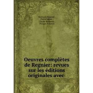   , Claude Brossette , Prosper Poitevin Mathurin RÃ©gnier  Books