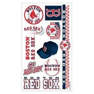  Boston Red Sox Tattoo Sheet