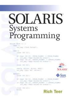 Solaris Systems Programming