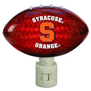  Pack of 2 NCAA Syracuse Orange Football Shaped Night 