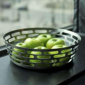  SteelForme Brushed 12 Stainless Steel Round Fruit Bowl 