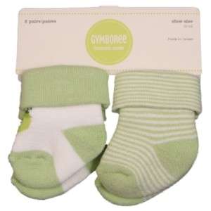NWT Gymboree Brand New Baby Green Sweet Pea Socks 0 3  
