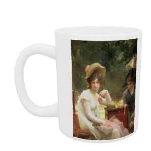In Love, 1907 (oil on canvas) by Marcus Stone   Mug   Standard Size