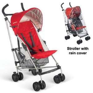   0067DNYKIT1 2011 Denny G LiTE Stroller with Rain cover   Red Baby