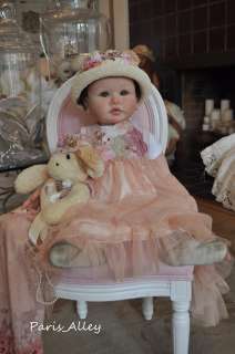 Sweet Scent~Dress,Hat, Bear 4 Reborn Toddler Baby Doll  